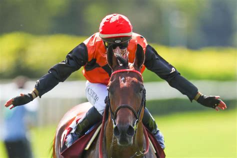 Arrivée Qatar Prix de l'Arc de Triomphe 2023 à Longchamp