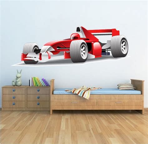 Race Car Wall Decal Race Car Wall Design Race Car Wall