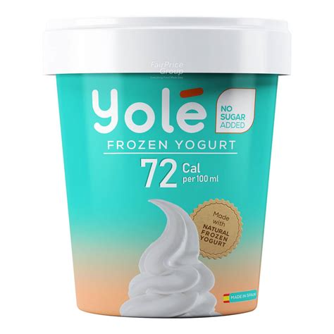 Yole Frozen Yogurt Ice Cream - Natural | NTUC FairPrice