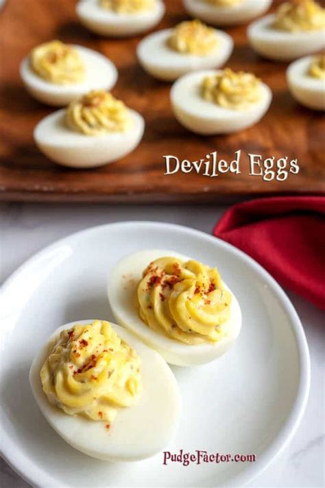 Deviled Eggs are an ever-popular appetizer and are perfect for your holiday get-together. They ...