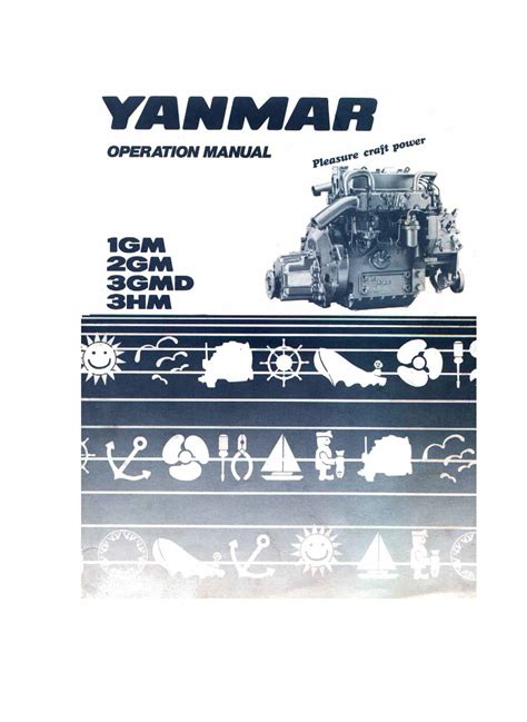 Yanmar 1GM, 2GM, 3GMD, 3HM Diesel Engine Service Manual - PDF for FREE