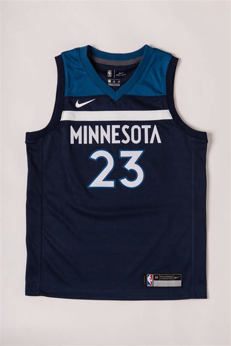 MINNESOTA TIMBERWOLVES NIKE SWINGMAN JERSEY (JIMMY BUTLER) - YOUTH NAVY ...