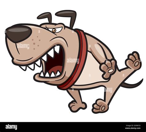 Angry dog Stock Vector Images - Alamy