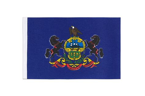 Pennsylvania - Satin Flag 6x9" - MaxFlags - Royal-Flags