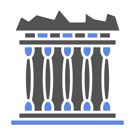 Acropolis Vector Icon Style 22411000 Vector Art at Vecteezy