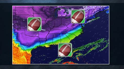 Weather Playing A Huge Factor In Multiple NFL Playoff Games - Videos from The Weather Channel