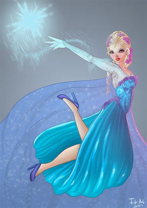 Elsa - Frozen by Tjibi on DeviantArt