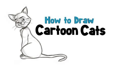 How to Draw Cartoon Cats | ToonBoxStudio.com