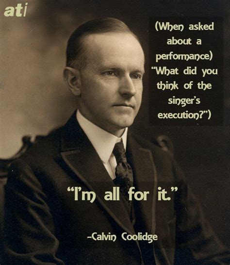 Calvin Coolidge Quotes Funny - ShortQuotes.cc