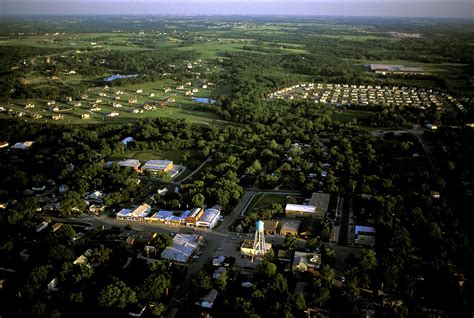 Downtown De Soto - Kansas City Aerial Photographs