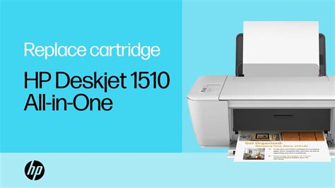 Replacing the Ink Cartridges for HP Deskjet 1510 and Deskjet 2540 All ...