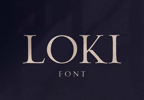 Loki Serif Script Font