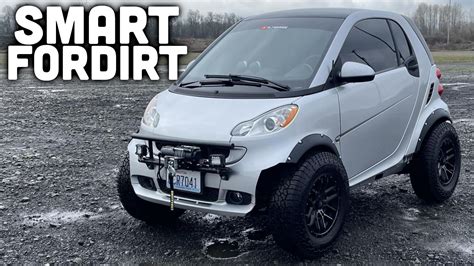 Someone Turned A Rare Lowered Smart Fortwo Brabus Into A Lifted Off-Road Beast - The Autopian