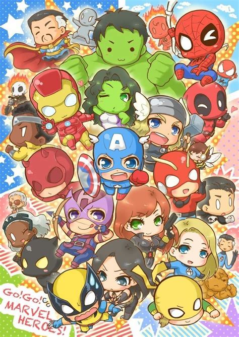 Pin by Madi sanger on Marvel | Chibi marvel, Avengers cartoon, Marvel wallpaper