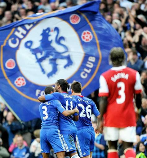 Chelsea Players Celebrating with Fans