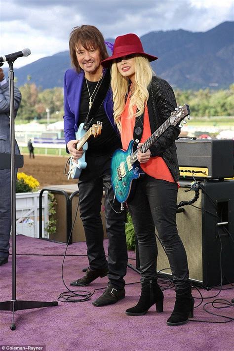 Orianthi 2015: Now she's with Richie Sambora from Bon Jovi. And we do ...