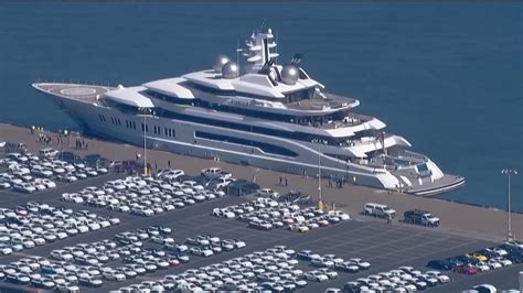 Impounded in San Diego, sanctioned Russian billionaire's $325 million ...