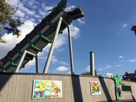 Incredible Hulk Coaster Almost All Torn Down for Refurb