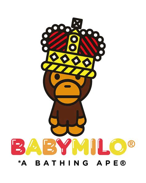 BABY-MILO CROWN a bathing ape Digital Art by Allene Walsh - Pixels