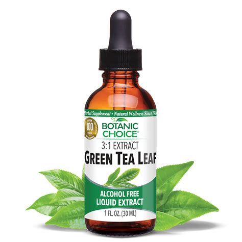 Buy Green Tea Leaf Liquid Extract - 1 oz - Botanic Choice