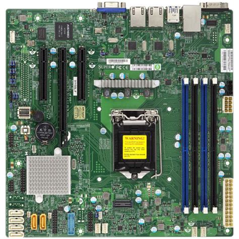 Supermicro X11SSL Intel C232 Micro-ATX Motherboard MBD-X11SSL-O