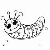 Baby caterpillar coloring Page Lulu Pages sketch template