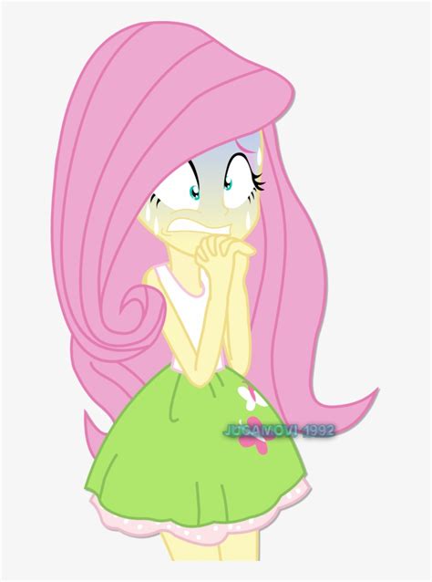 Artist Jucamovi - Mlp Eg Fluttershy Scared Transparent PNG - 627x1024 ...