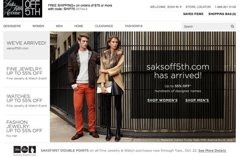 Get MORE! with Saks Off Fifth new website - Pretty Connected