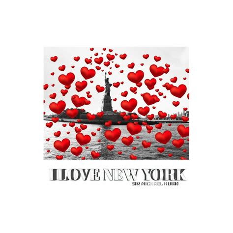 I love New York statue of liberty Valentine's edition red hearts creative blank journal ...