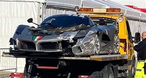 Ferrari FXX K Evo Crashed During A Track Day Event At Mugello | Carscoops