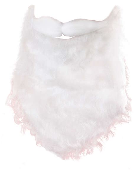 Santa Claus Father Christmas White Beard And Moustache Mens Fancy Dress ...