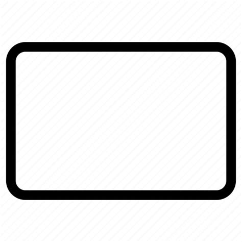 Rectangle, rectangle icon, rectangle sign icon - Download on Iconfinder