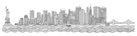 Free Skyline Drawing, Download Free Skyline Drawing png images, Free ClipArts on Clipart Library