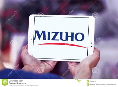 Mizuho Financial Group Logo Editorial Stock Image - Image of capital ...