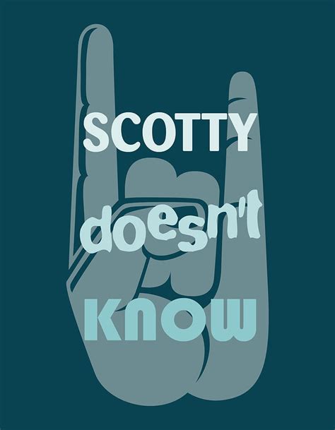 Scotty Doesn't Know Painting by Florian Rodarte | Pixels