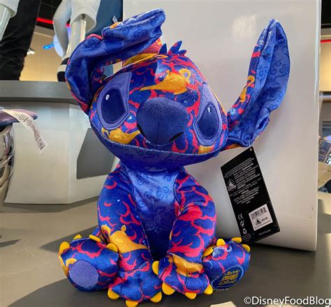 Disney's Newest Stitch Crashes Plush Is Actually…Kind of Pretty?! | the disney food blog