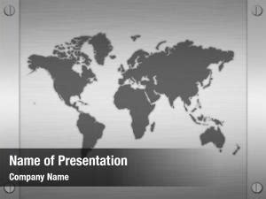 Metal Map PowerPoint Templates - Metal Map PowerPoint Backgrounds, Templates for PowerPoint ...