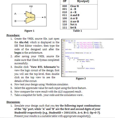 Solved ALU design Objective: The aim of this experiment is | Chegg.com