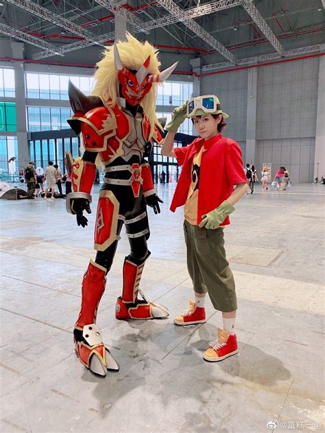 definately one of the best digimon cosplay at comicup 28 (China Shanghai) : r/digimon