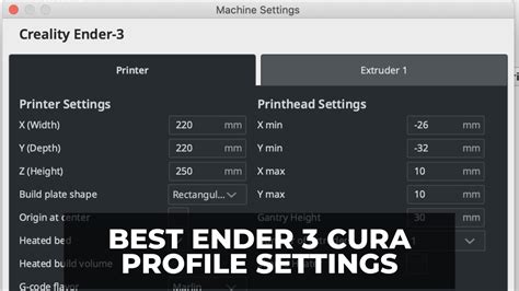 Best Ender 3 Cura Profile Settings (V2/Pro/Neo) - 3DSourced