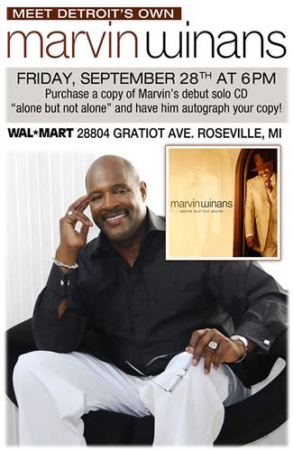 Marvin Winans’ “Alone But Not Alone” CD Release Party – DetroitGospel.com