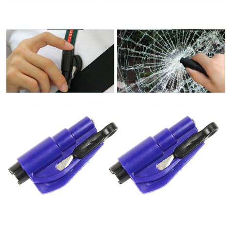 2 in 1 Emergency Window Glass Breaker Car Tool & Seat Belt Cutter – West Lake Tactical