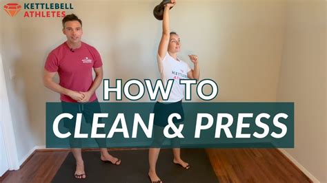 How to Kettlebell Clean & Press | Technique tips | Kettlebell Athletes ...