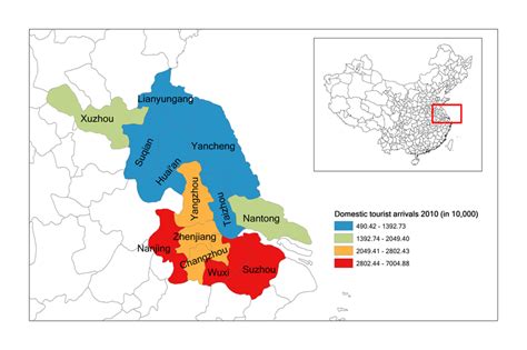 Location map of Jiangsu cities | Download Scientific Diagram