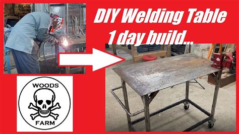 Welding Table Project - YouTube