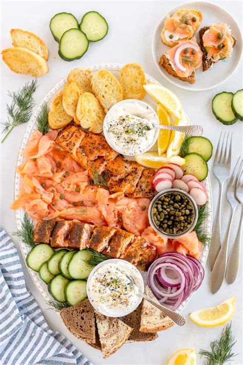 Smoked Salmon Platter | Valerie's Kitchen