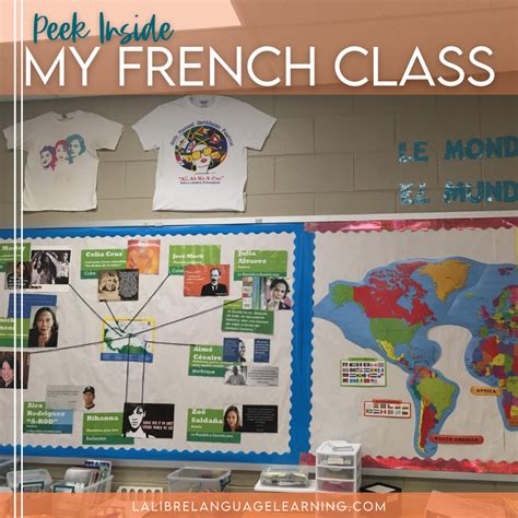 French Classroom Decor Ideas for Proficiency Oriented Instruction - La Libre Language Learning ...