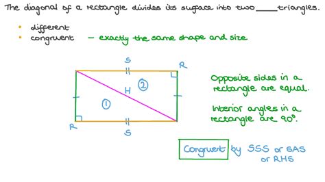 draw the two congruent triangles described in the box ...