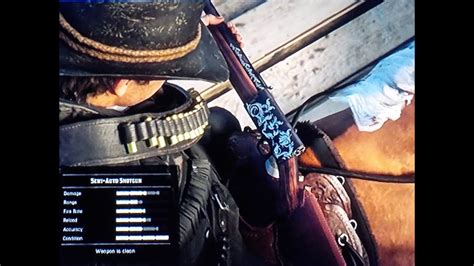 Red Dead Redemption 2 How To Get A Free And Perfect Semi - Auto Shotgun ...