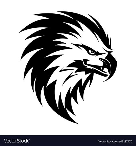 Griffin silhouette Royalty Free Vector Image - VectorStock